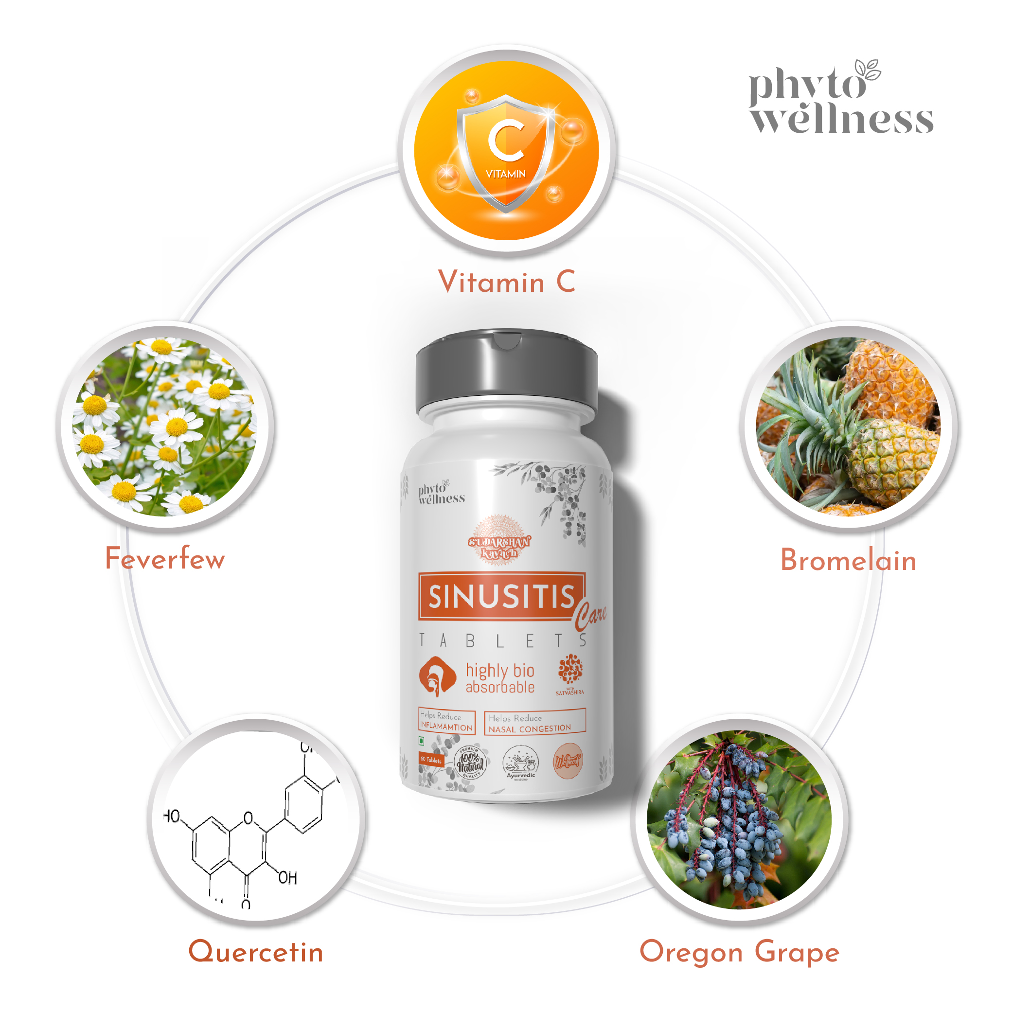 Probiotic Sinusitis Care 60 Tablets (HS00627)